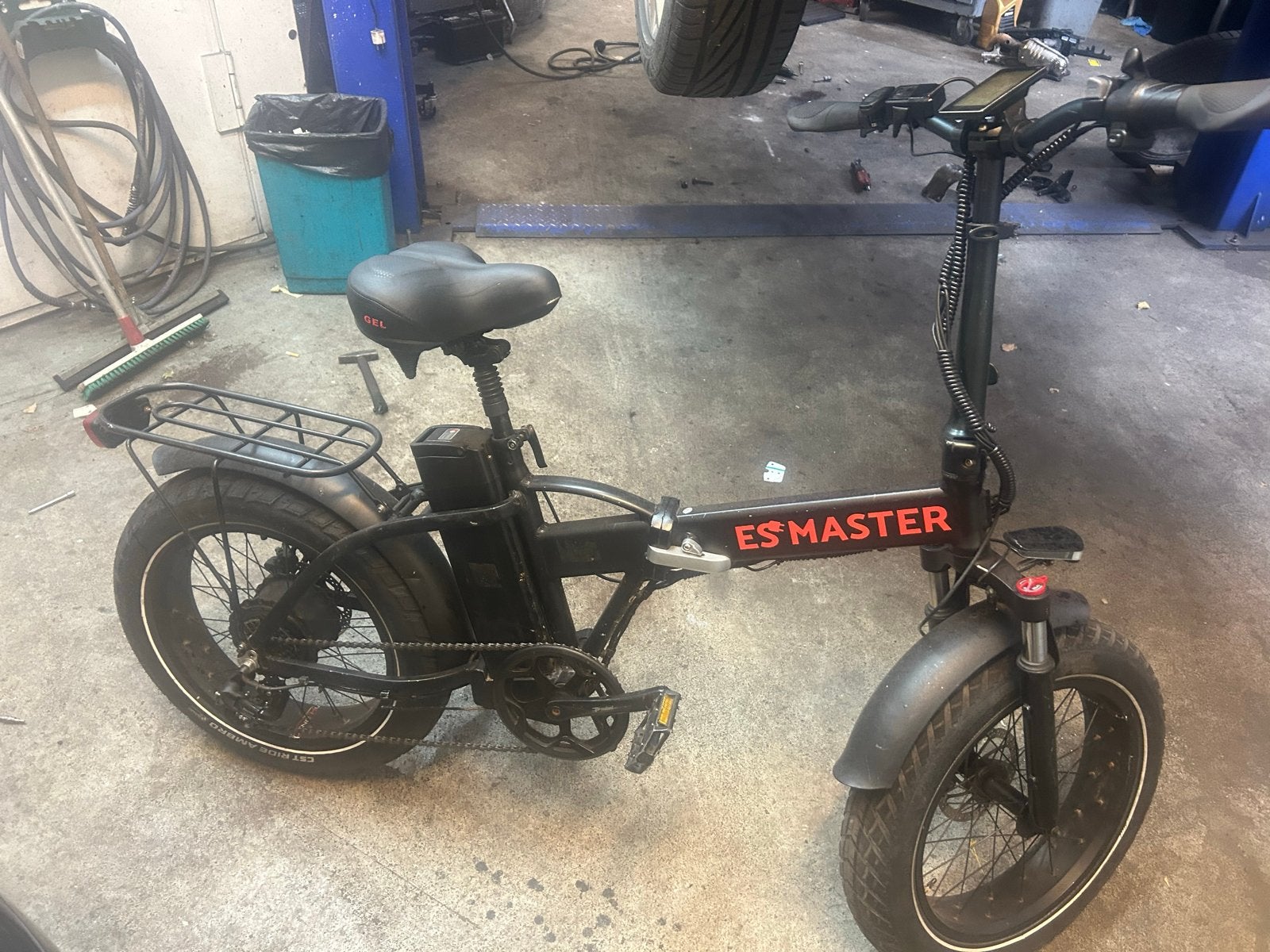 ES Master opvouwbare elektrische fatbike, Zo goed als nieuw, Minder dan 47 cm, 50 km per accu of meer, Ophalen