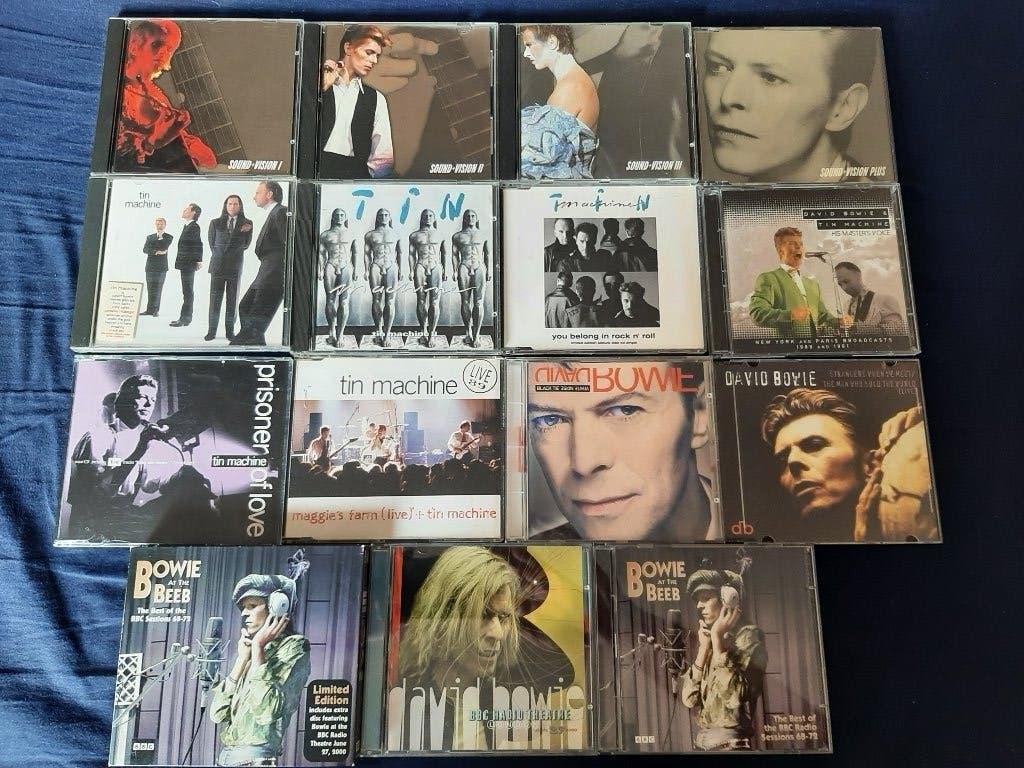 David Bowie/Tin Machine (live) cd's, Boxset, Ophalen of Verzenden, Zo goed als nieuw, Bonusmateriaal