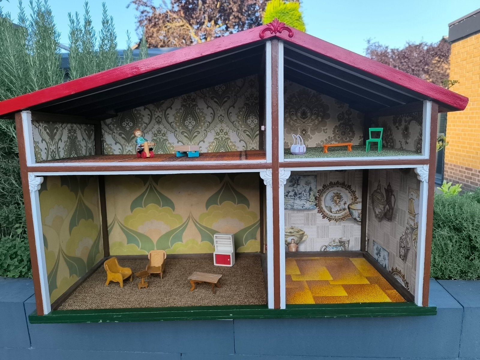 Poppenhuis, Ophalen, Gebruikt, Poppenhuis