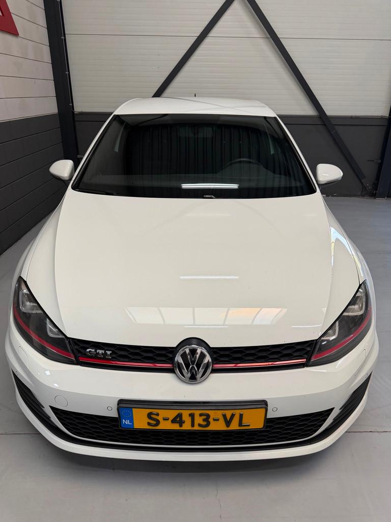 Volkswagen Golf 2.0 TSI GTI|DSG|PDC|NAVI|Cruise|Flippers|Afl, Stof, Gebruikt, 4 cilinders, 1984 cc