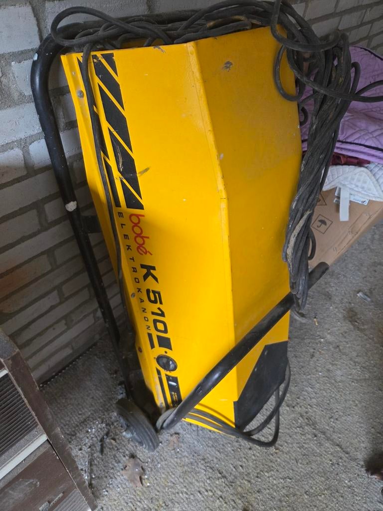 Bobe K510L Typhoon Elektrokanon Krachtstroom Heater, Ophalen of Verzenden