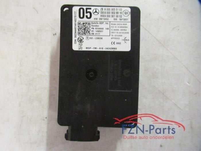Mercedes-Benz W176 W117 W205 Radar Module Side Assist, Ophalen of Verzenden, Gebruikt