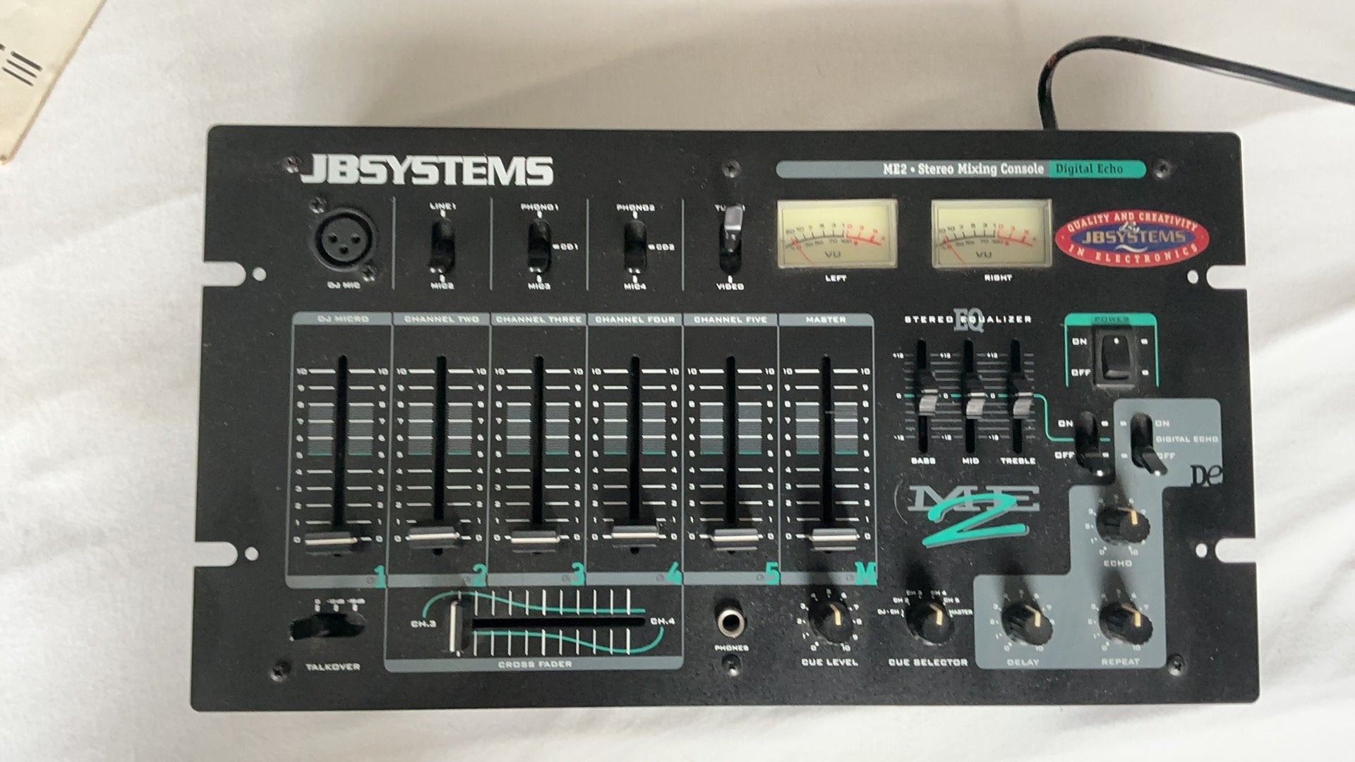 JB Systems ME-2 stereo mixing console., Ophalen of Verzenden, Zo goed als nieuw, Dj-set, Overige merken