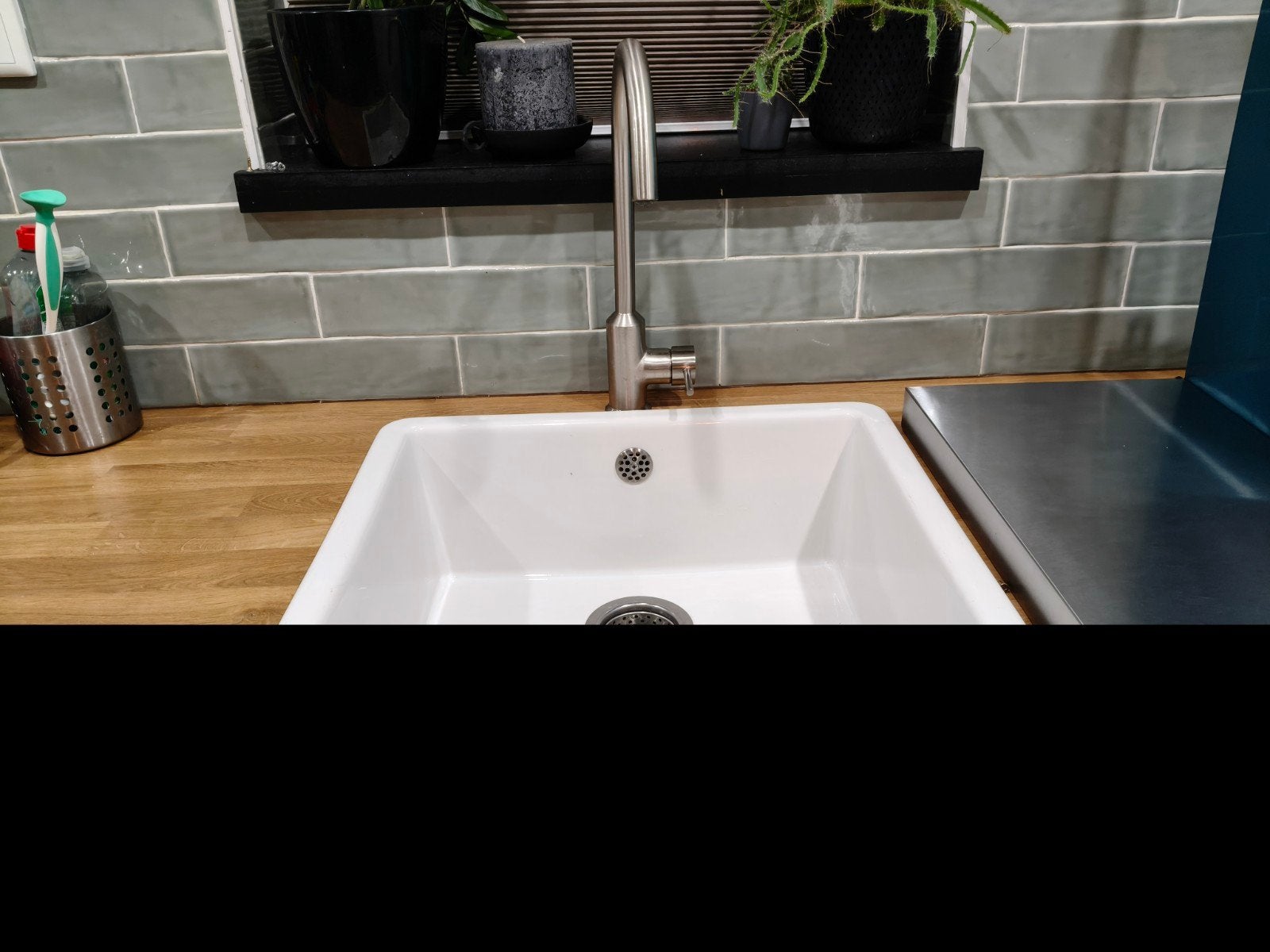 IKEA Porseleinen Spoelbak - Wit, Ophalen, Gebruikt, IKEA, Steen/keramiek