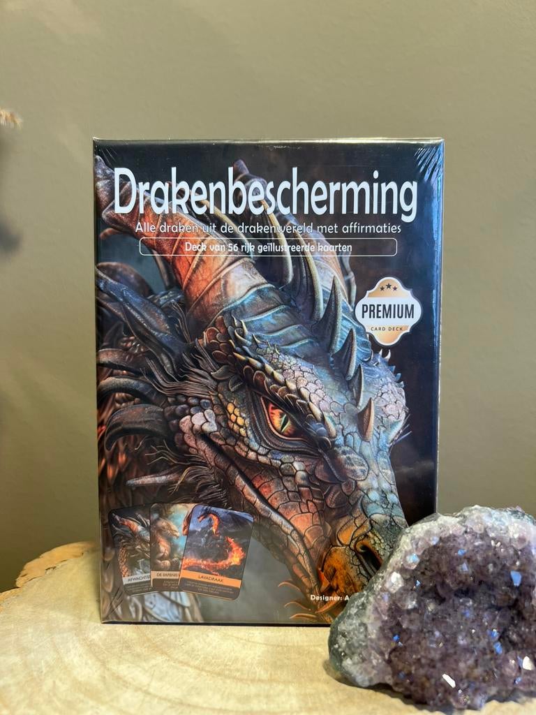 Draken bescherming affirmatie kaarten premium nieuw, Ophalen of Verzenden, Nieuw, Tarot of Kaarten leggen, Overige typen