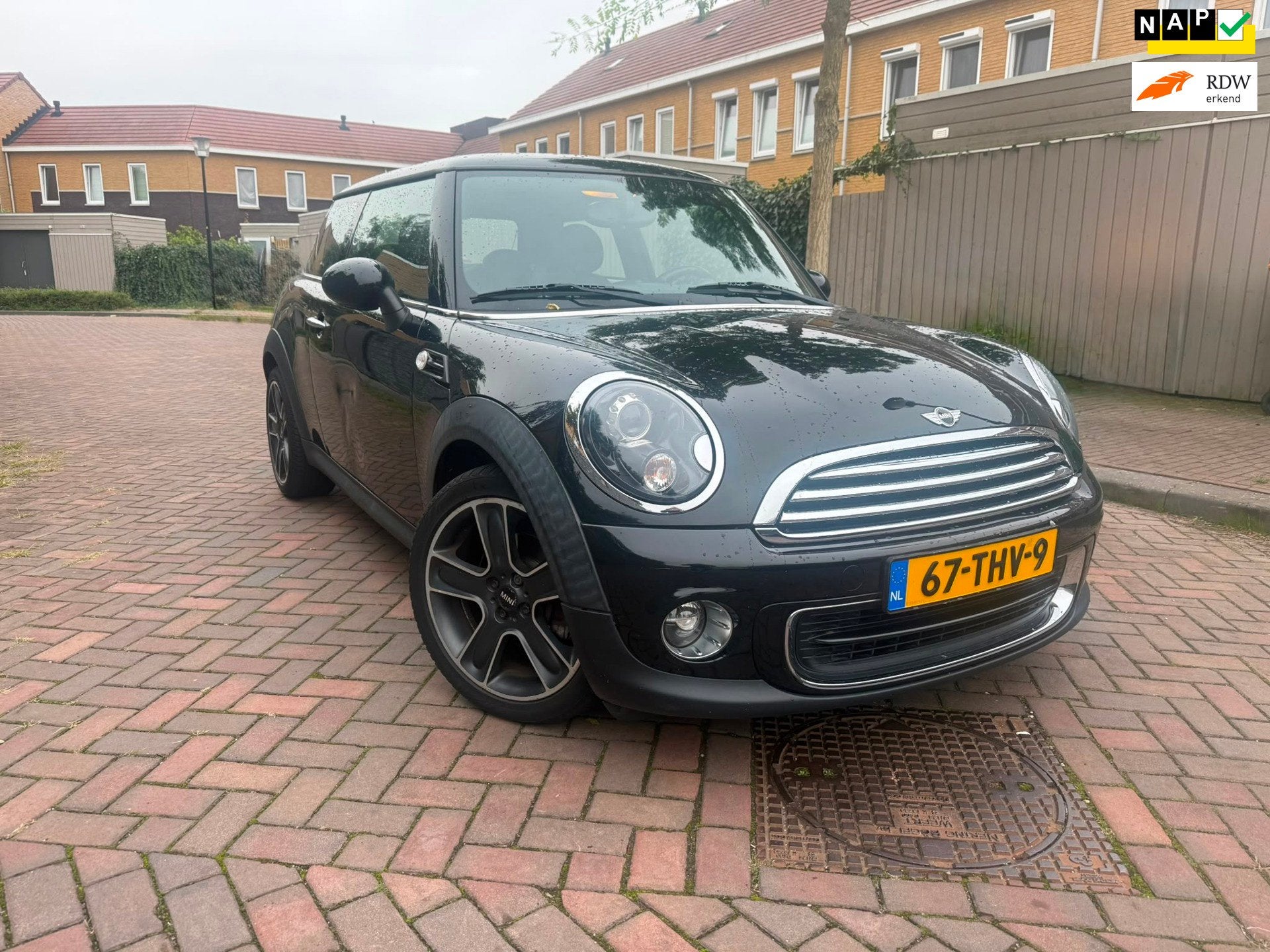 Mini 3-Deurs 1.6 Cooper Chili *Leuke Auto* Xenon*, Auto's, Voorwielaandrijving, Euro 5, Zwart, 4 stoelen