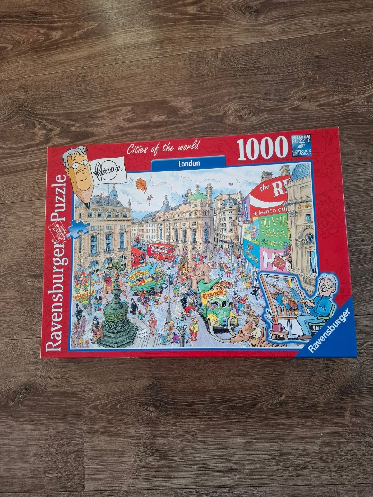 legpuzzel "Londen", Ophalen of Verzenden, 500 t/m 1500 stukjes, Gebruikt, Legpuzzel