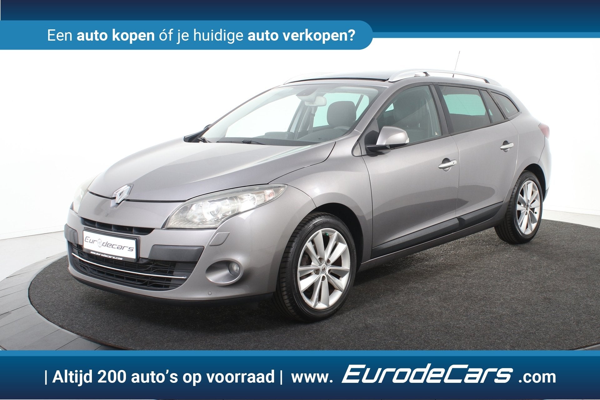 Renault Mégane Estate 1.4 TCe Privilége *Leer*Panoramadak*, Auto's, Renault, Voorwielaandrijving, 15 km/l, Gebruikt, Zwart