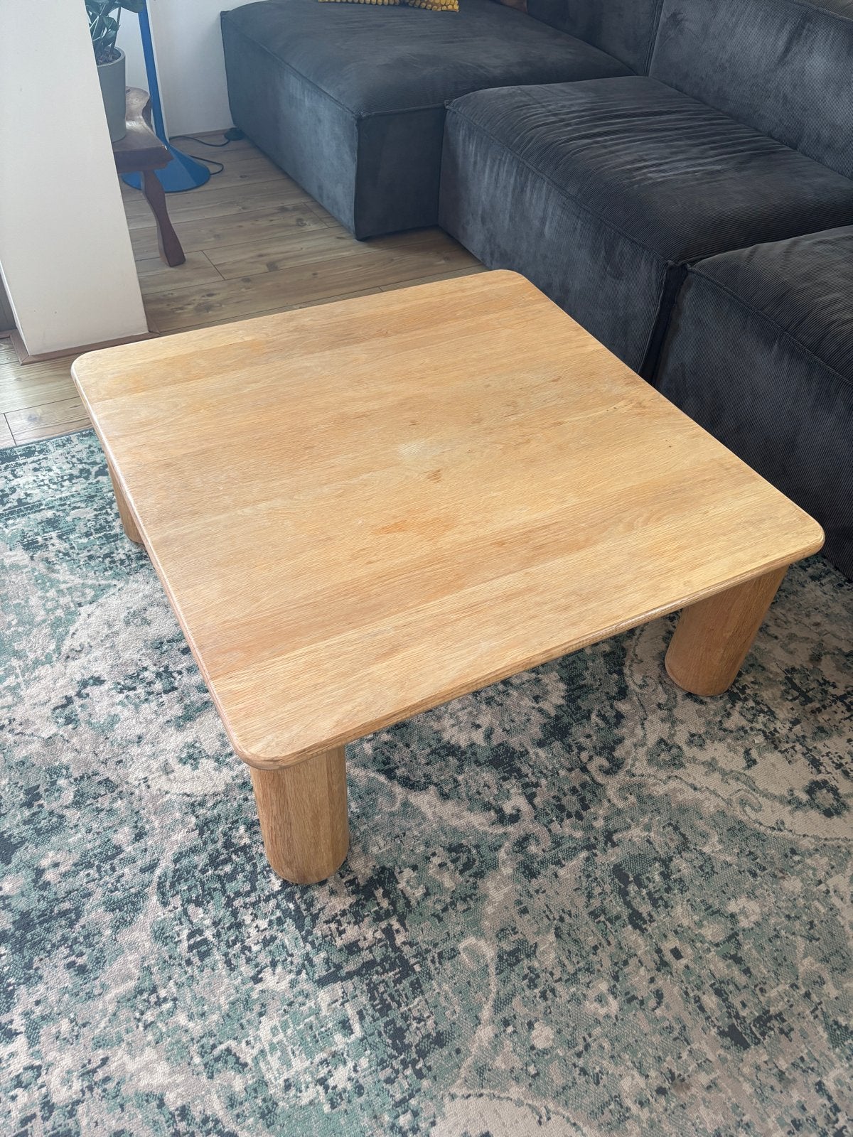 Stevige Westwing salontafel, Gebruikt, 100 tot 150 cm, Vierkant, 5 – 50