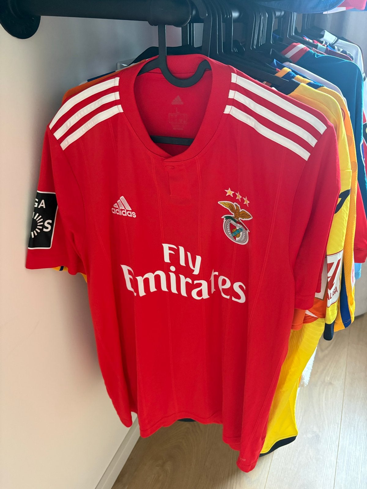 Matchworn Benfica shirt - Gabriel #8, Ophalen of Verzenden, Gebruikt, Buitenlandse clubs, Shirt