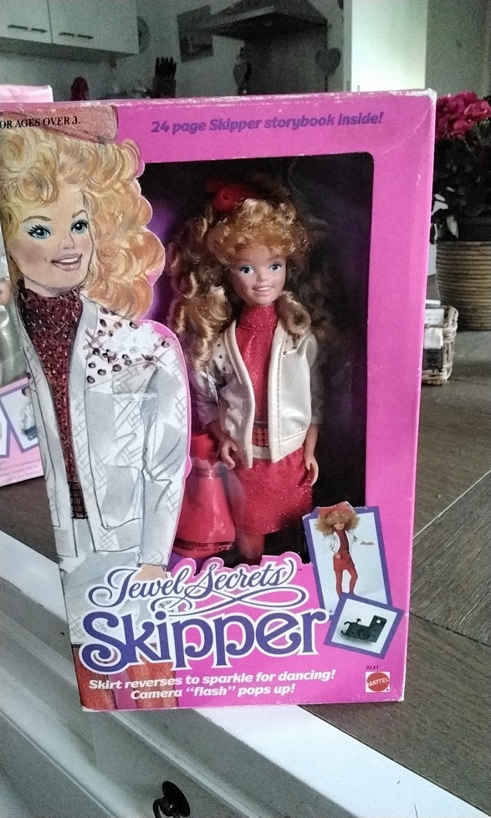 Vintage Jewel Secrets Skipper Barbie pop (NIB) 1986., Ophalen of Verzenden, Nieuw, Barbie