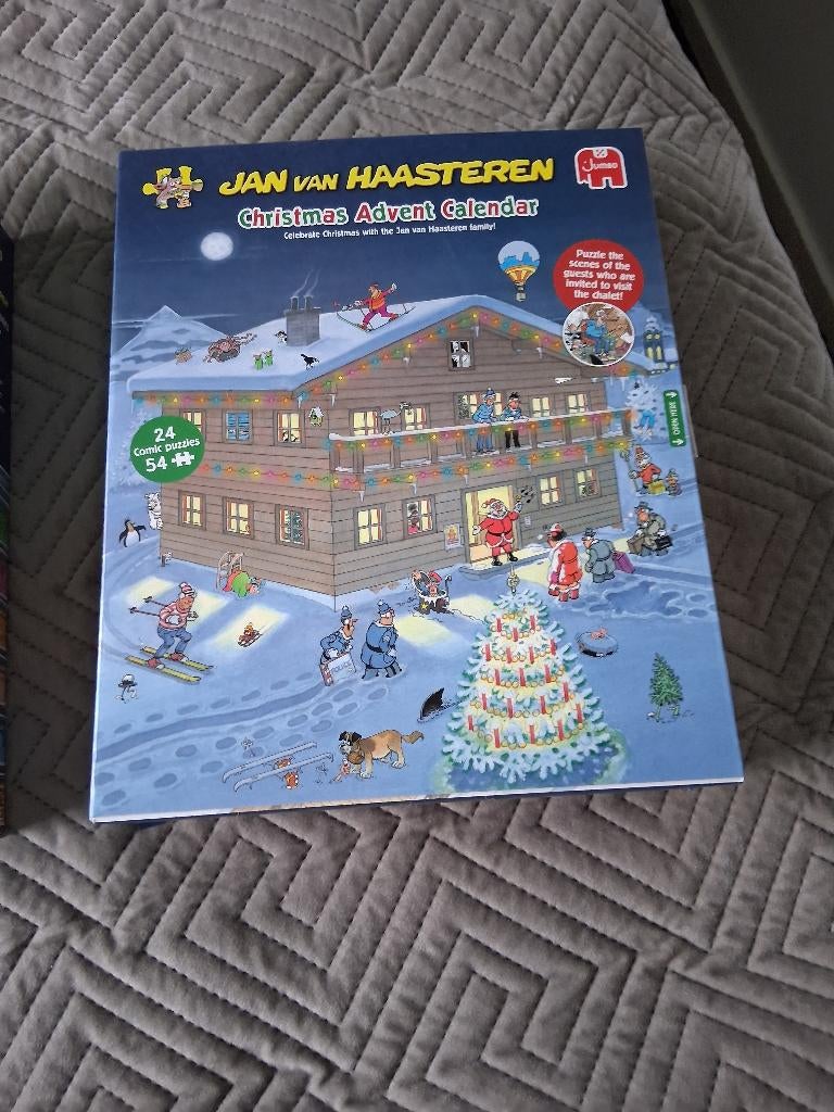 Adventkalender, Verzenden, Minder dan 500 stukjes, Zo goed als nieuw, Legpuzzel