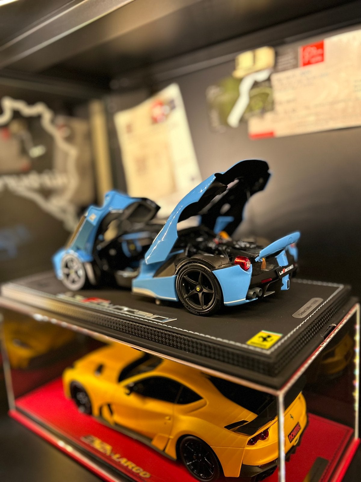 1:18 BBR Ferrari LaFerrari Tailor Made Diecast, Ophalen of Verzenden, Zo goed als nieuw, Auto, Overige merken