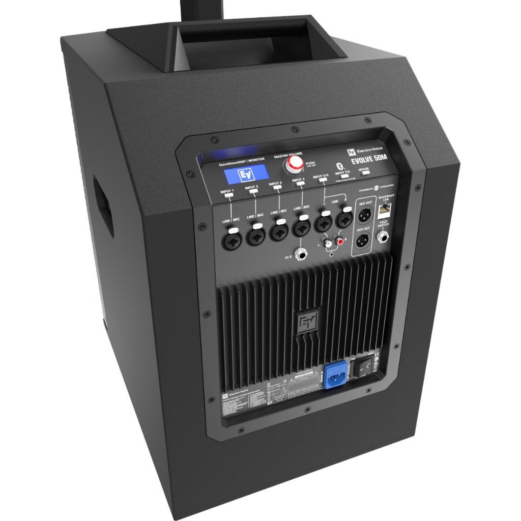 Electro-Voice Evolve 50M Black portable speaker-zuilsysteem, Audio, Tv en Foto, Luidsprekers, ., Nieuw, Ophalen of Verzenden, Draagbare speaker
