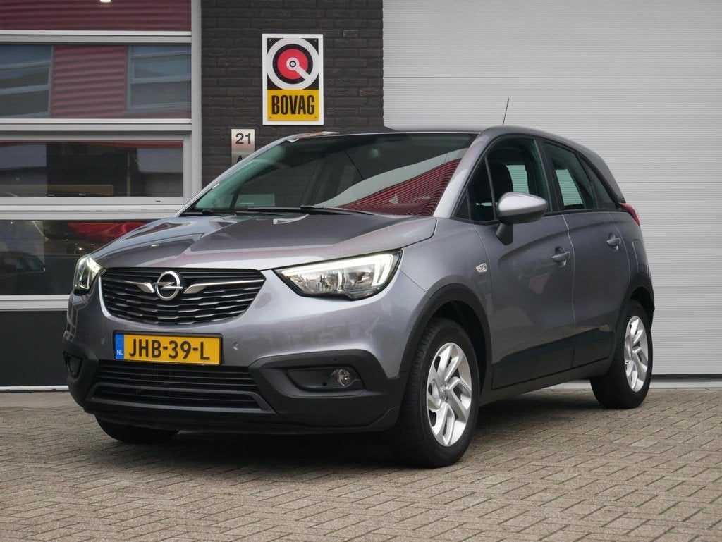 Opel Crossland X 1.2 Turbo Innovation 1e eigenaar| Dealer on, Auto's, Gebruikt, Bedrijf, 600 kg, 3 cilinders