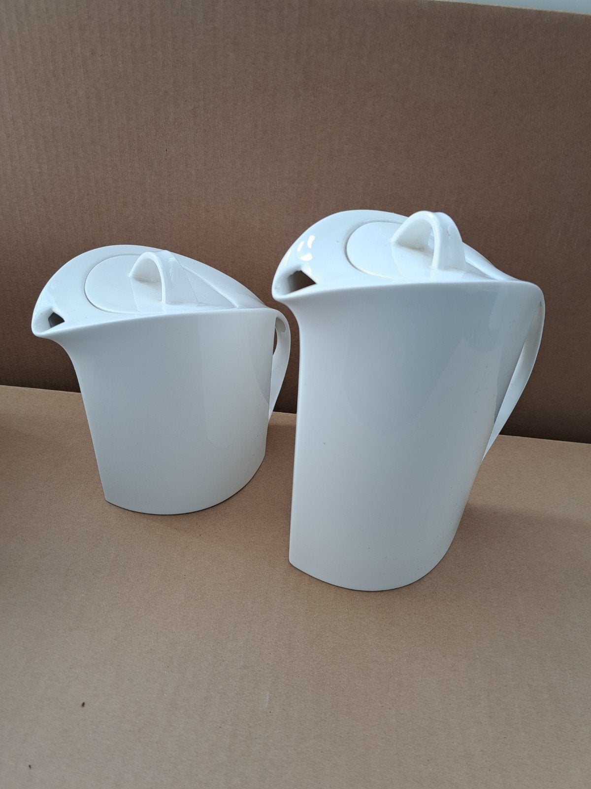 Villeroy & Boch Alba kannen - set van 2, Kan, Villeroy & Boch, Ophalen of Verzenden, Zo goed als nieuw