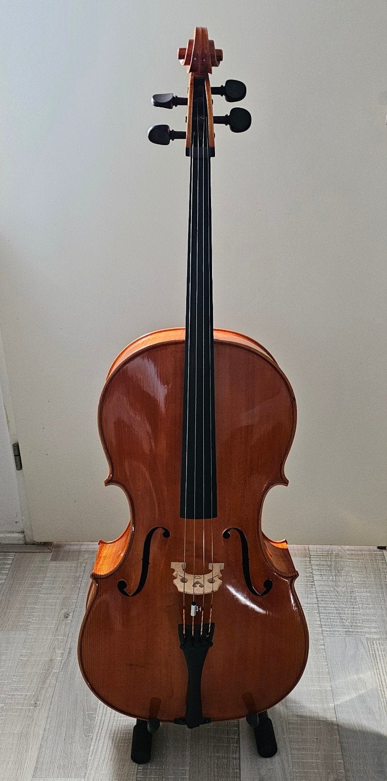 7/8 cello, Ophalen