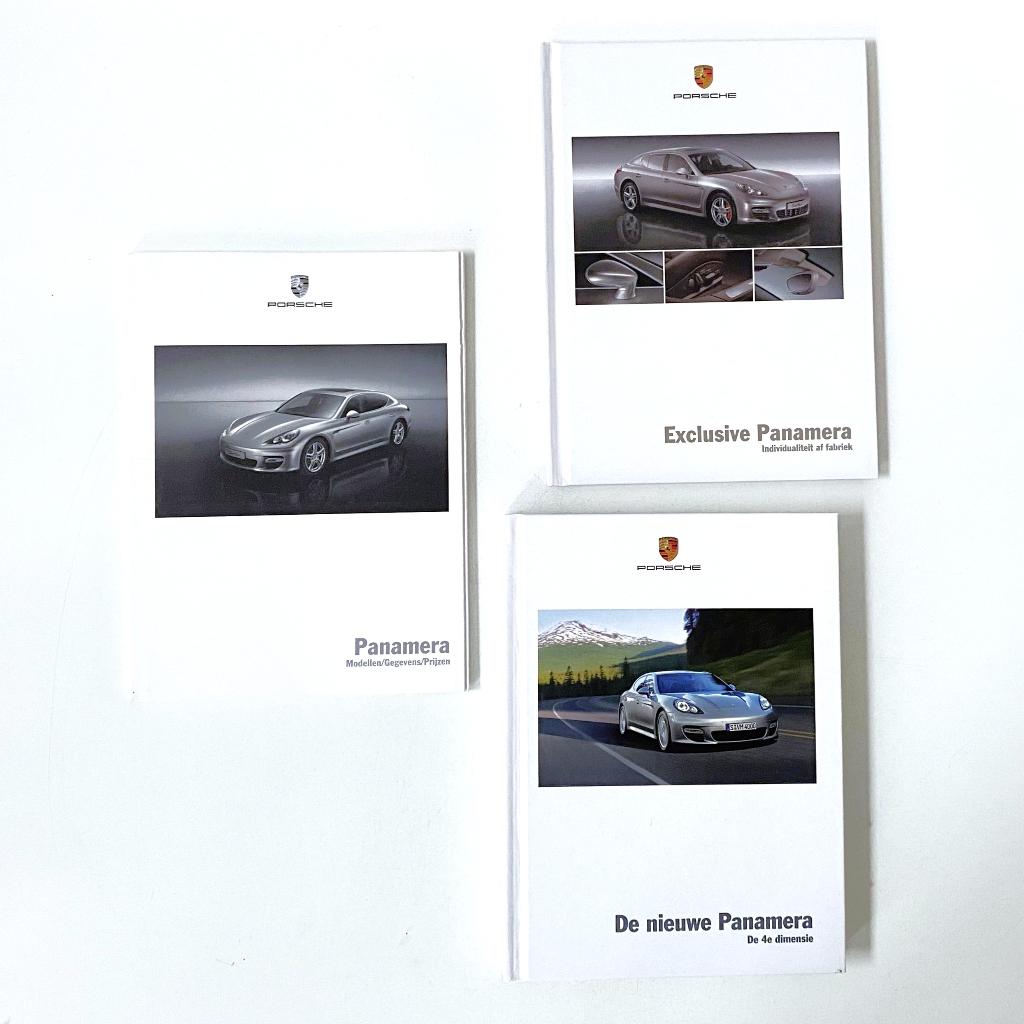 Porsche Panamera brochures – 2008/2009, Verzenden, Zo goed als nieuw, Porsche