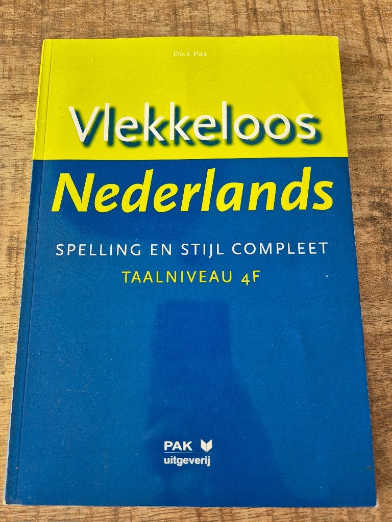 Vlekkeloos Nederlands, Boeken, Studieboeken en Cursussen, Ophalen of Verzenden, Alpha, Nieuw