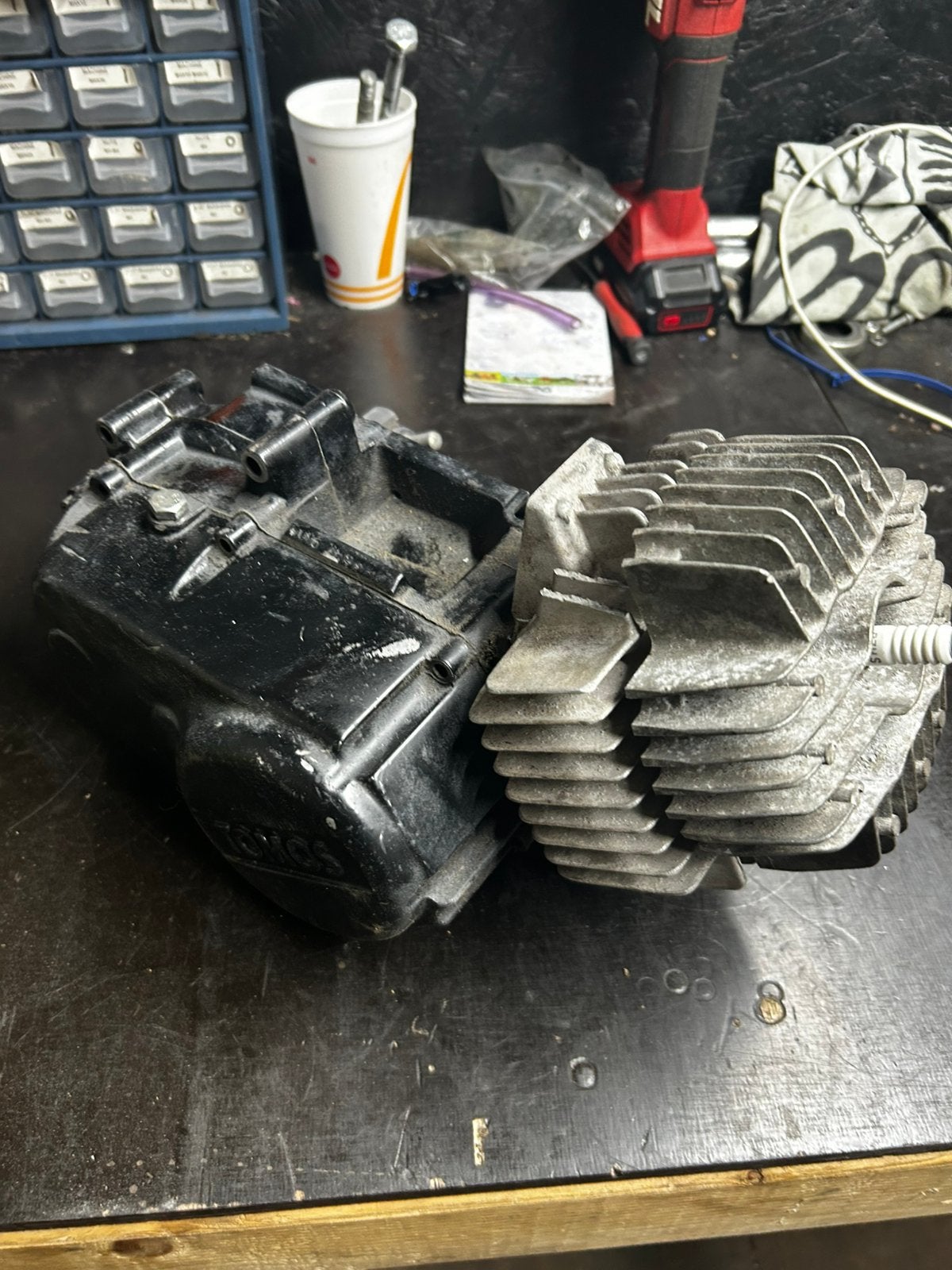 tomos blok 65cc, Ophalen, Gebruikt, Maximaal 45 km/u, 65 cc