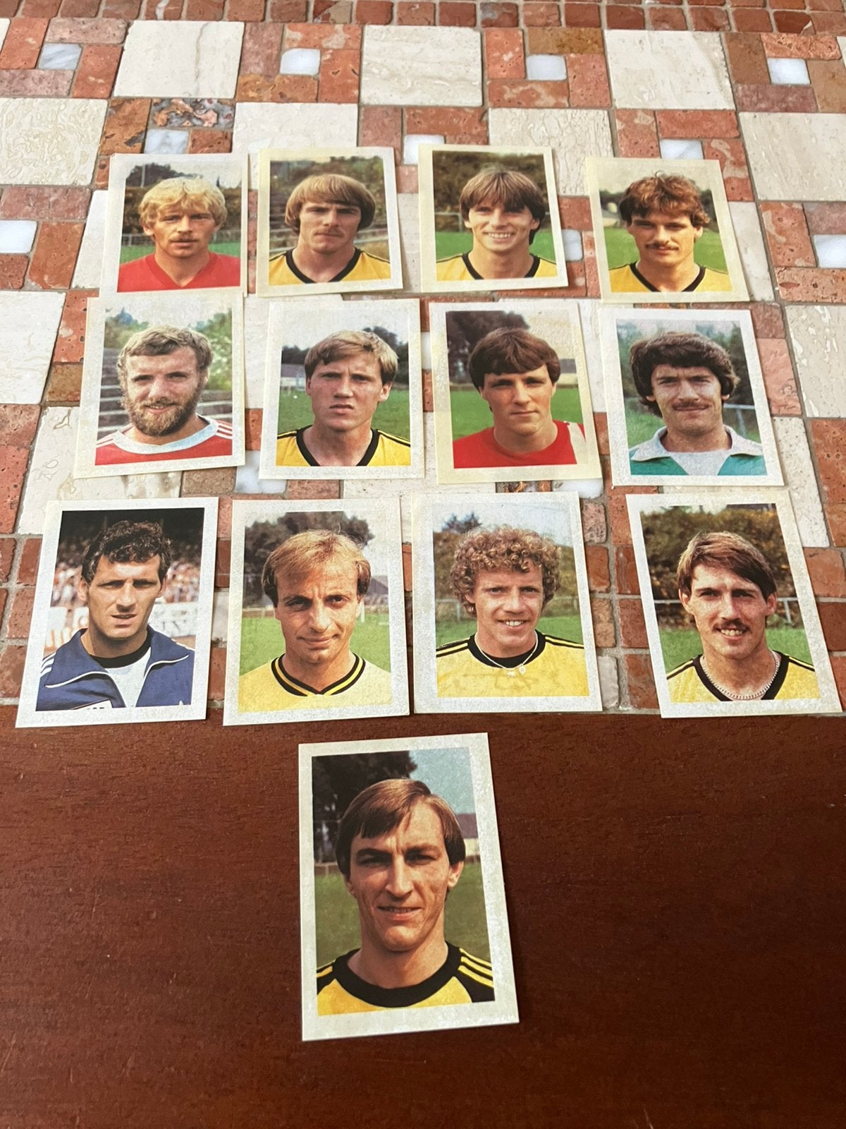 Roda jc panini vanderhout 1981-1982, Ophalen of Verzenden, Zo goed als nieuw, Roda JC, Poster, Plaatje of Sticker