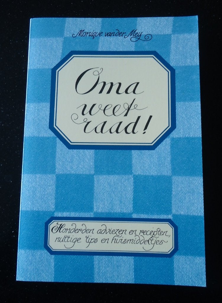 Het nieuwe boek Oma Weet Raad! van Monique van der Meij., Ophalen of Verzenden, Nieuw, Monique van der Meij