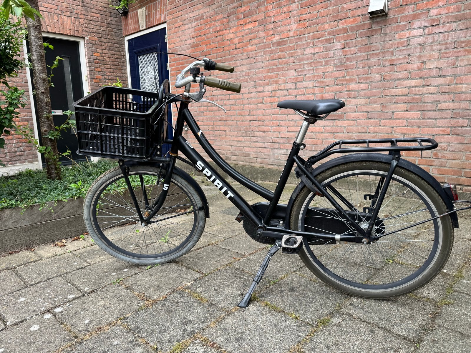 Spirit meisjesfiets 24 inch met 3 versn., frame maat 42., Terugtraprem, Gebruikt, Versnellingen, Minder dan 47 cm