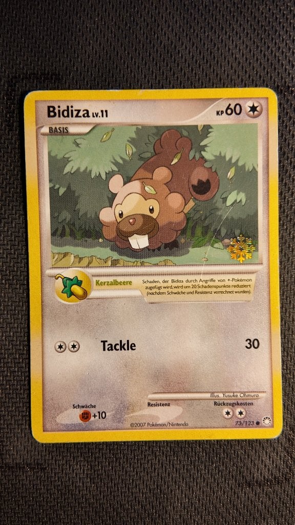 bidoof  snowflake JPN | Pokemon kaart, Ophalen, Losse kaart