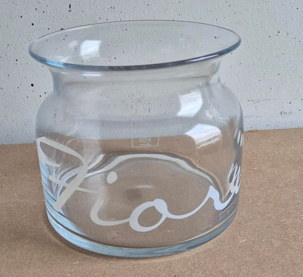 Riviera Maison Fiori vaas, Ophalen, Zo goed als nieuw, Glas