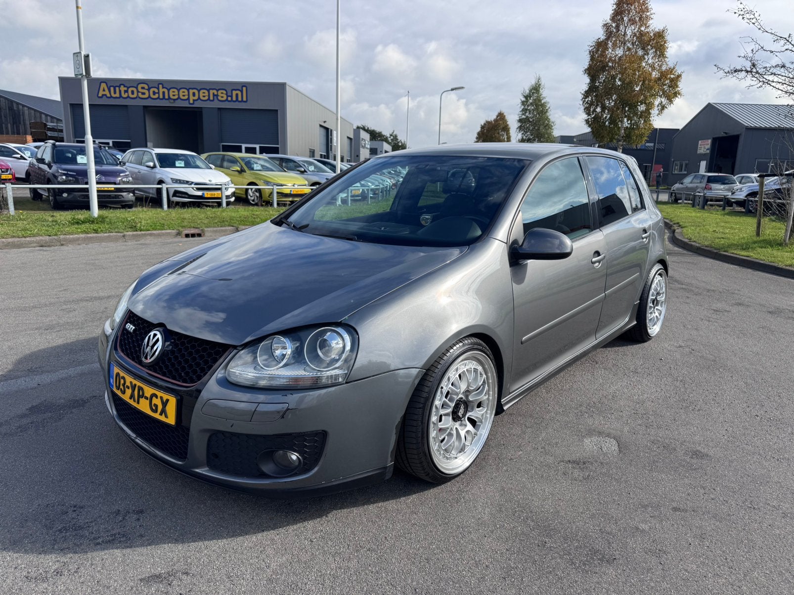 Volkswagen Golf 2.0 GTI 266pk AUT 2007 Grijs, Auto's, Euro 5, Stof, Zwart, 4 cilinders