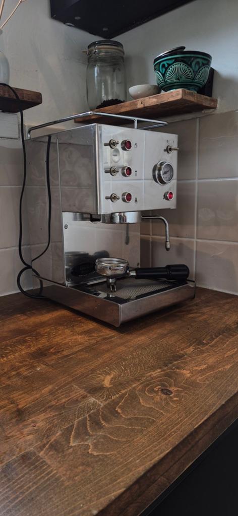 Isomac Espressomachine, Stoompijpje, Gebruikt, Espresso apparaat, Gemalen koffie
