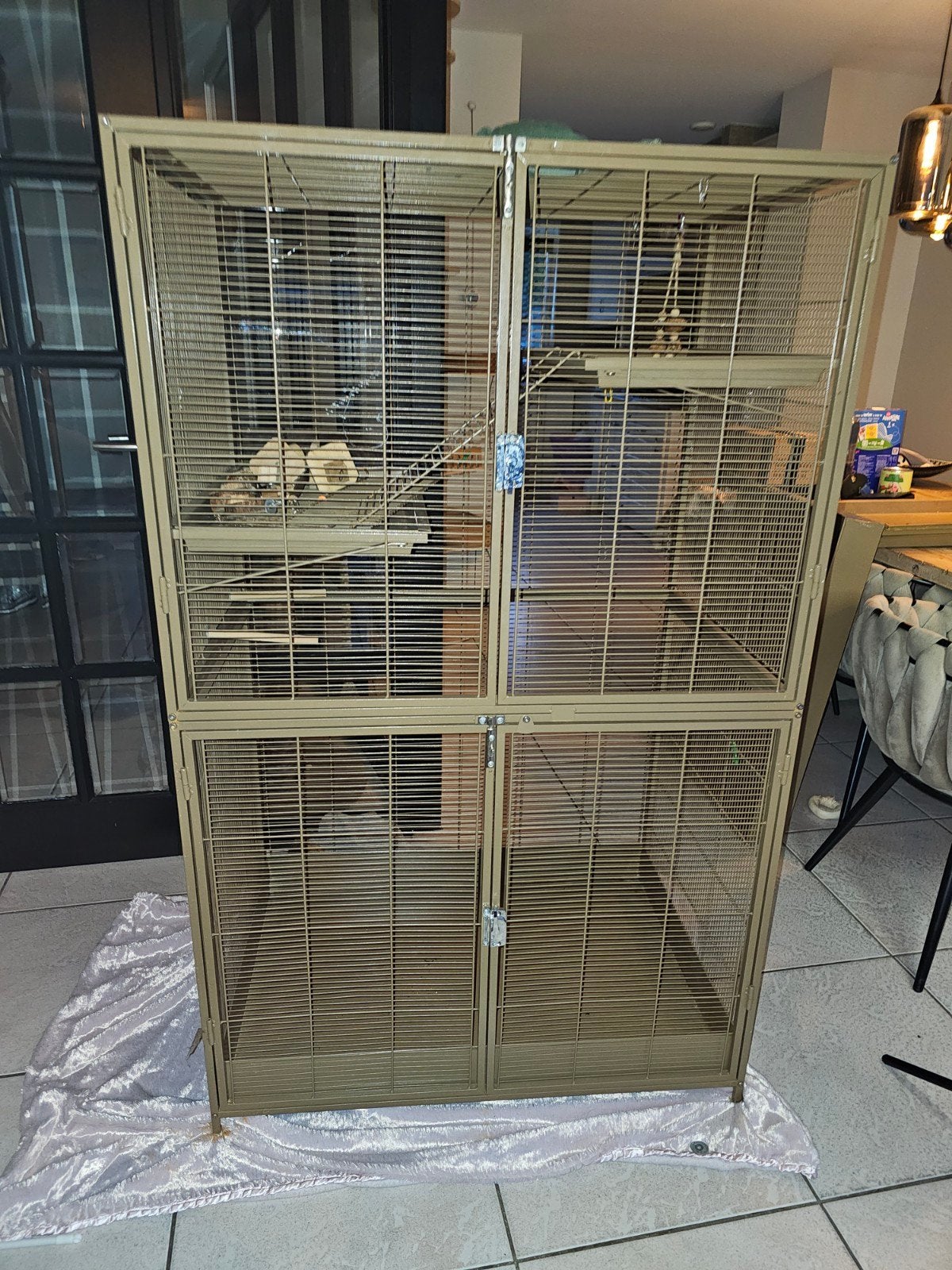 Grote kooi, Ophalen, Kooi, Hamster, 90 cm of meer