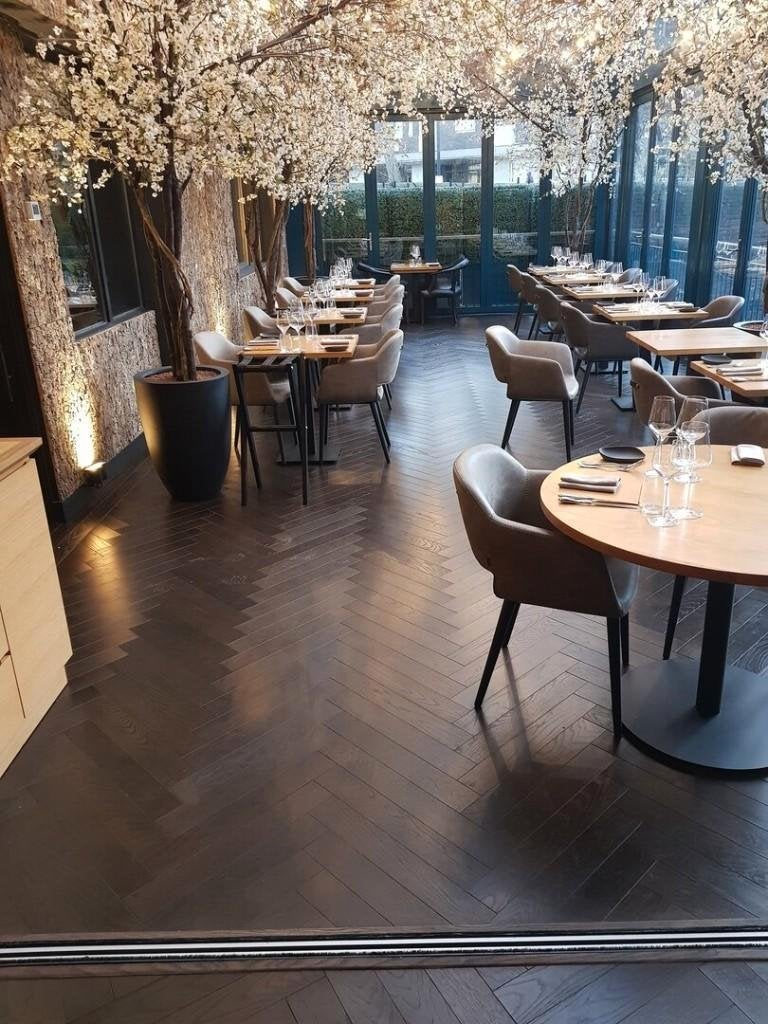 ACTIE; Eiken visgraat parket kant en klaar geolied, Huis en Inrichting, Stoffering | Vloerbedekking, Ophalen, Nieuw, 75 m² of meer