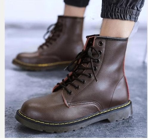 Hoge herenlaarzen van echt leer klassiek Britse stijl, Ophalen of Verzenden, Nieuw, Zwart, Boots