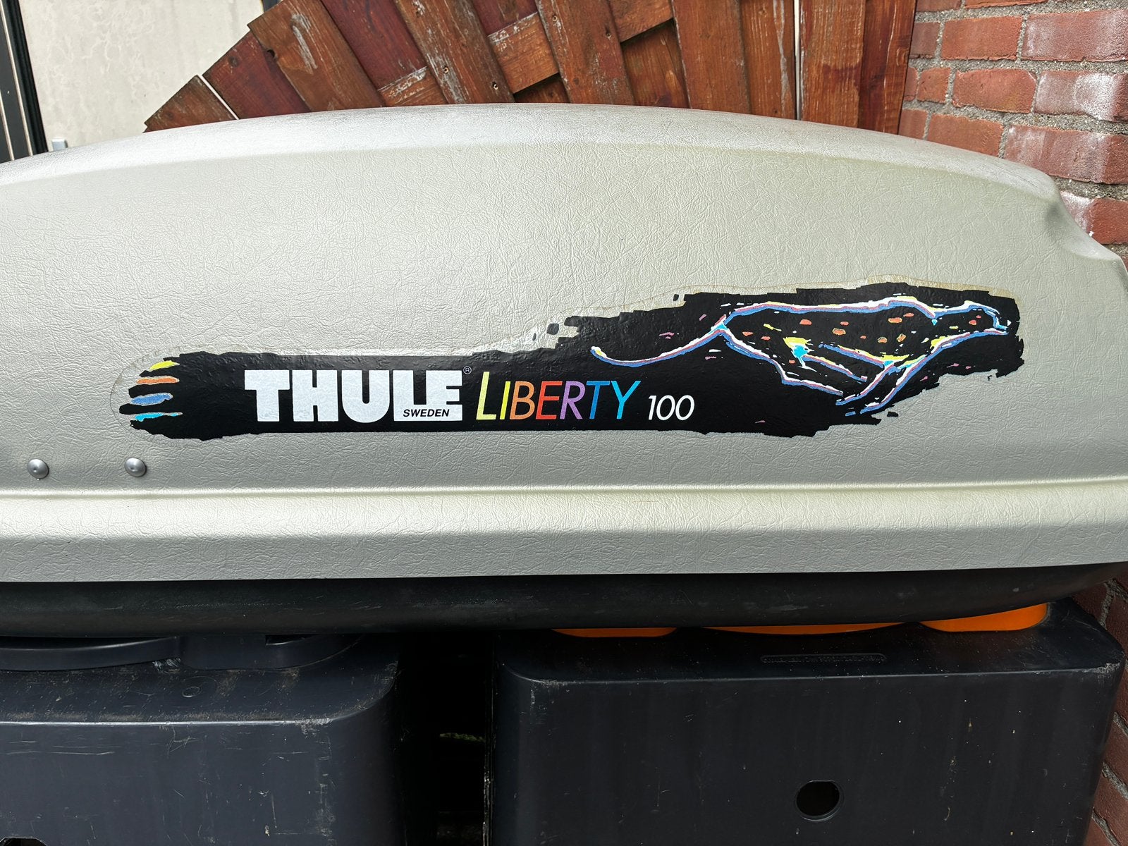 Dakkoffer Thule Liberty 100, Auto diversen, Dakkoffers, Ophalen, Zo goed als nieuw