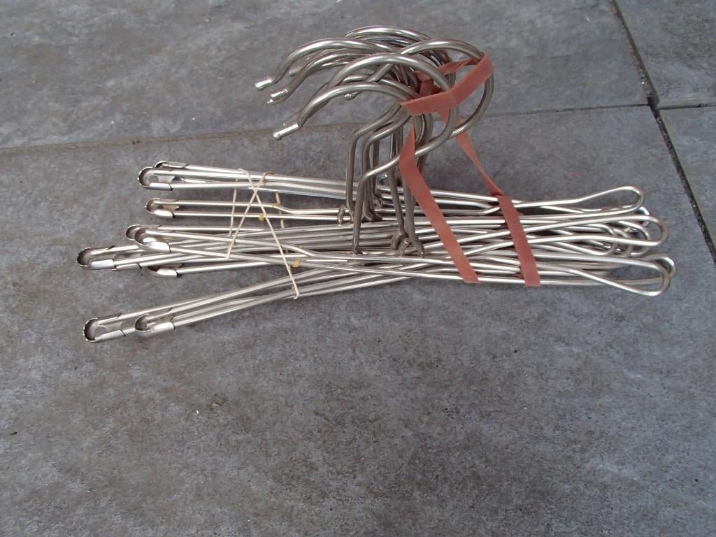 speldklemhangers 190x metaal ong 36 cm mogen ook p 10 stuks, Ophalen of Verzenden, Zo goed als nieuw, Metaal, Kinderen en Volwassenen