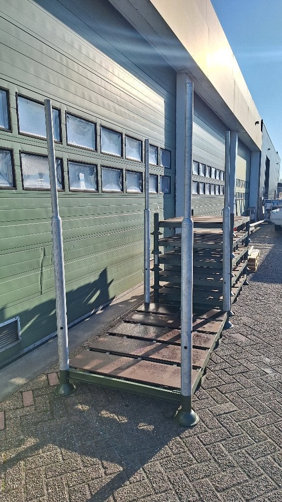 Stapelrack/stapelracks/stapelbokken/ Schotelpallet, Ophalen, Gebruikt, Industriepark 2a 9351PA Leek, H.O.Albert Ale Slotema