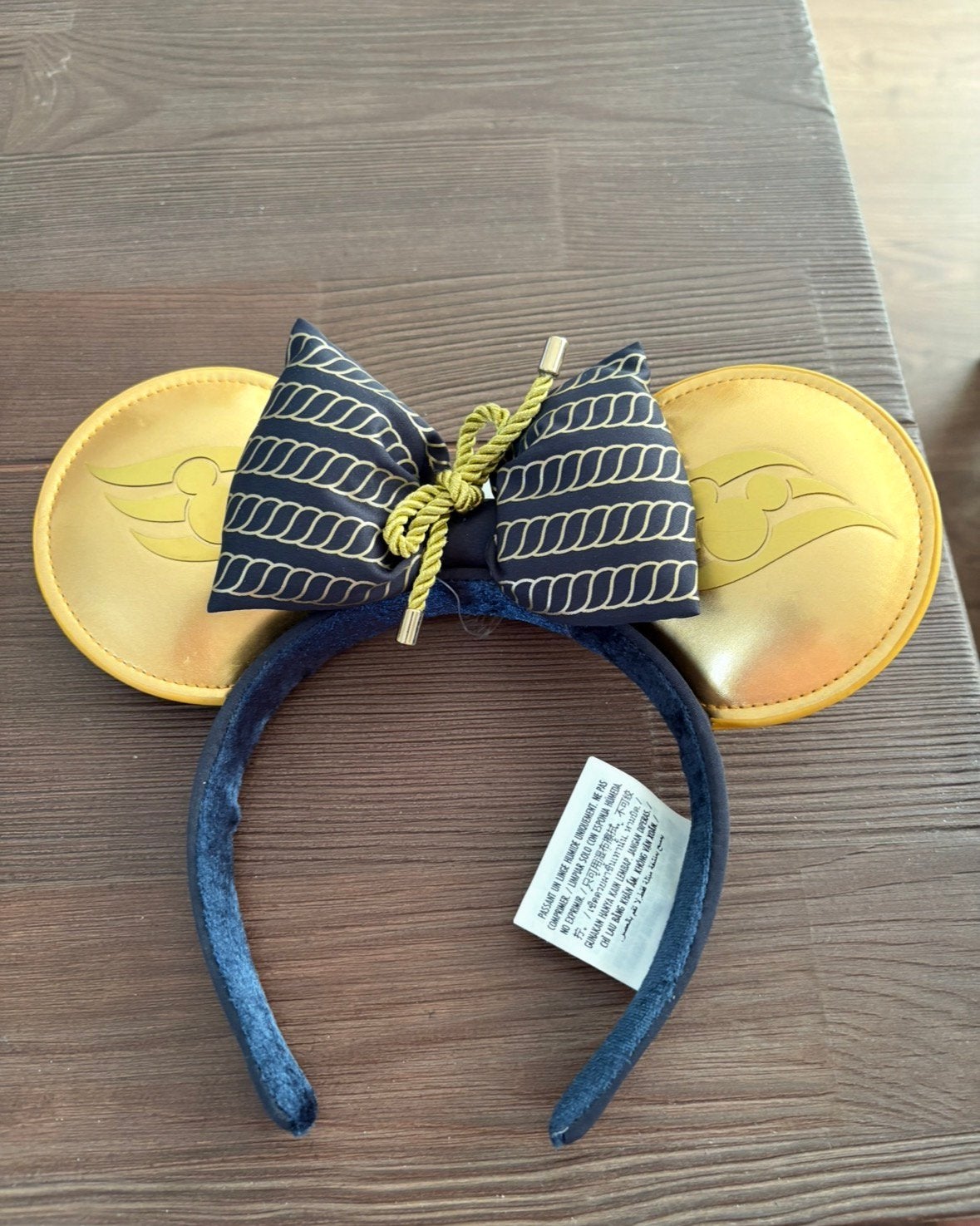 Disney parks cruise line minnie ears, Ophalen of Verzenden, Mickey Mouse, Zo goed als nieuw, Beeldje of Figuurtje