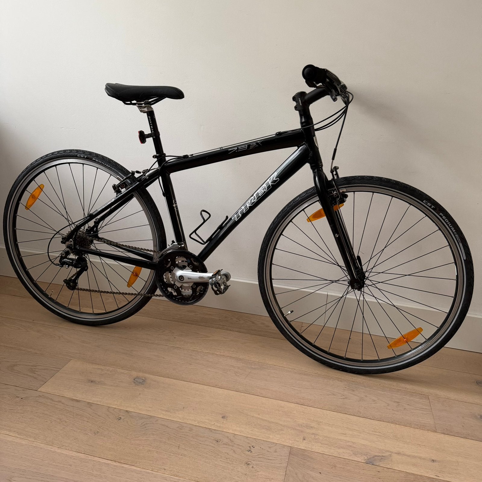 Trek 7.3 FX 28” sportfiets fitnessbike zwart dames heren, Ophalen, Zo goed als nieuw, Meer dan 20 versnellingen, Overige merken
