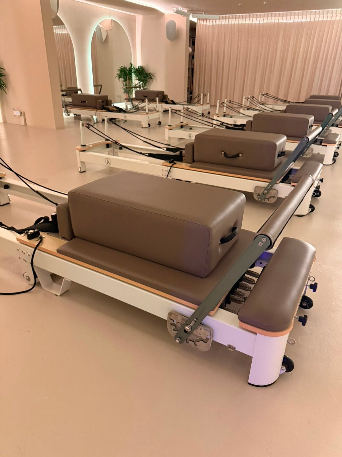 11x Reformer invouwbaar met footbord en BOX, Sport en Fitness, Fitnessmaterialen, Ophalen