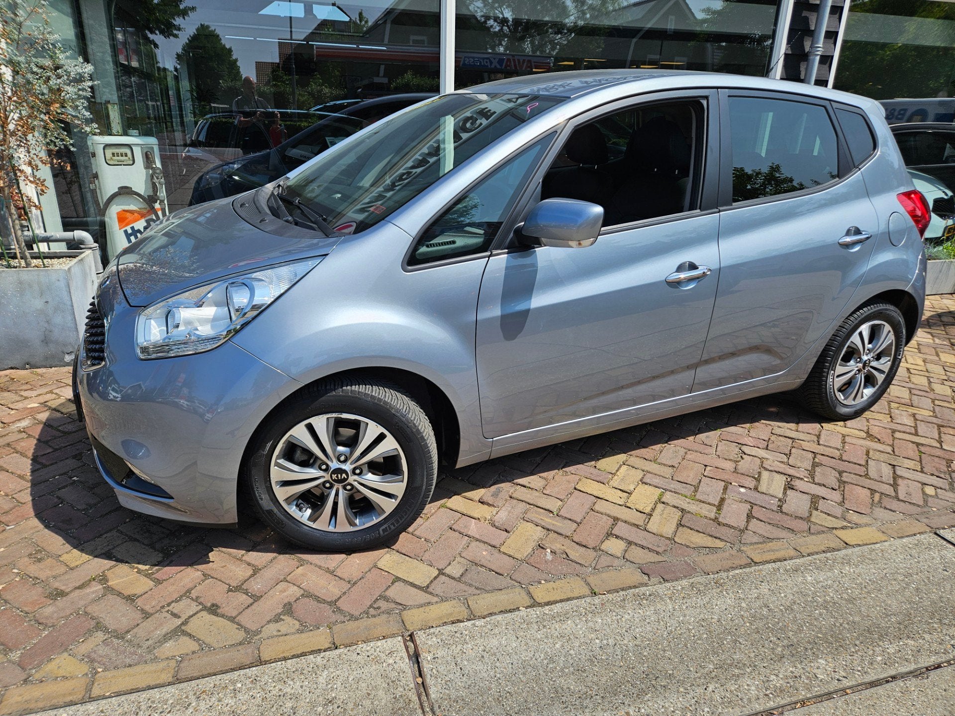 Kia VENGA 1.6 CVVT Executiveautomaat,luxe,lage km,camera, Auto's, 15 km/l, Gebruikt, 4 cilinders, Automatische klimaatregeling