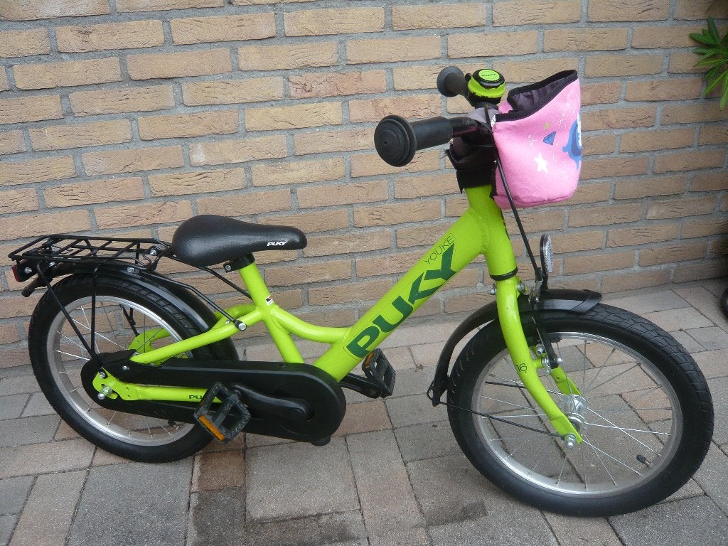 2x zeer mooie PUKY YOUKE aluminium kinderfietsen 16 en 18"", Ophalen, Puky, 18 inch, Handrem