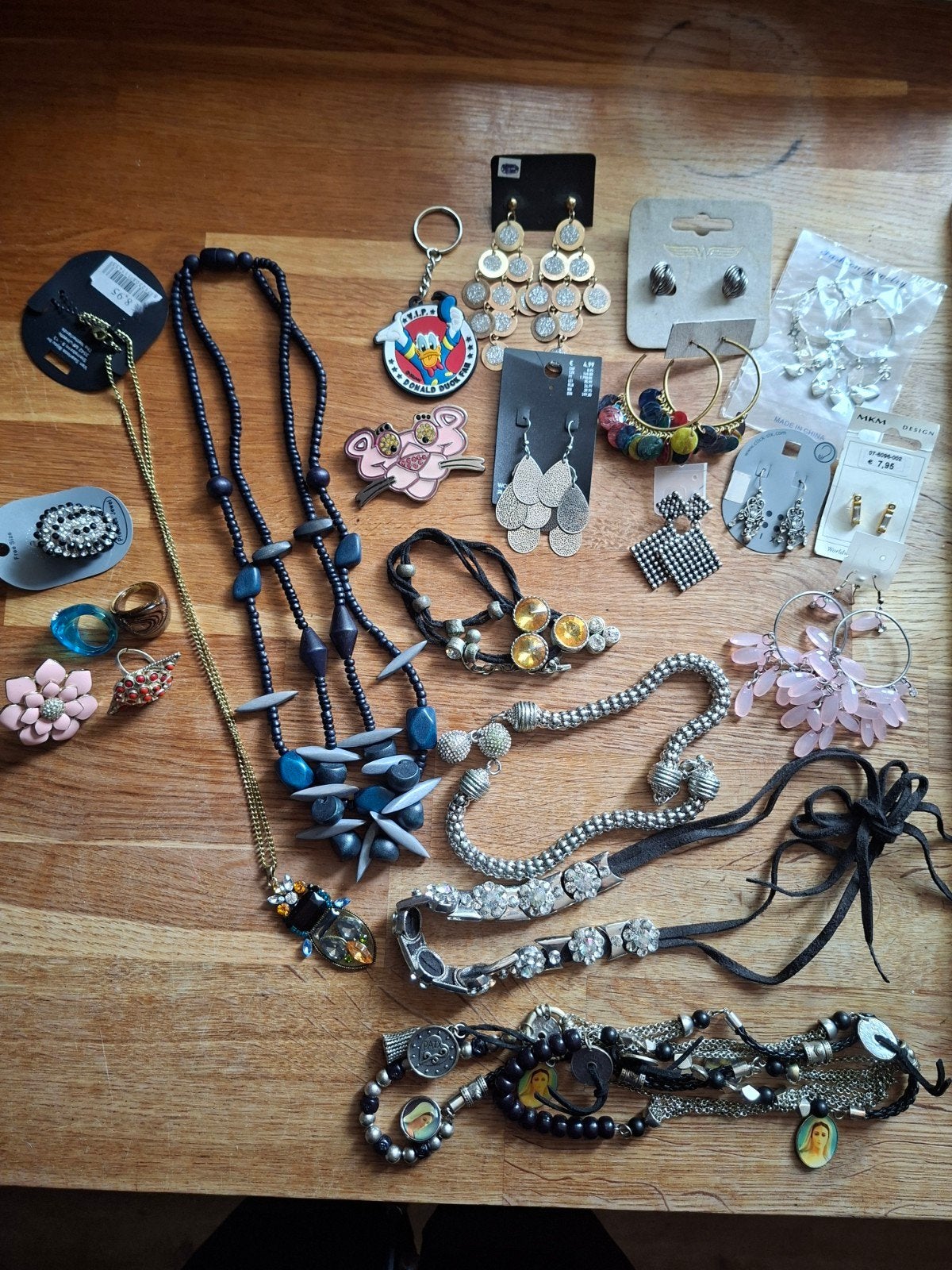 Partij sieraden, Ophalen of Verzenden, Overige kleuren, Overige materialen