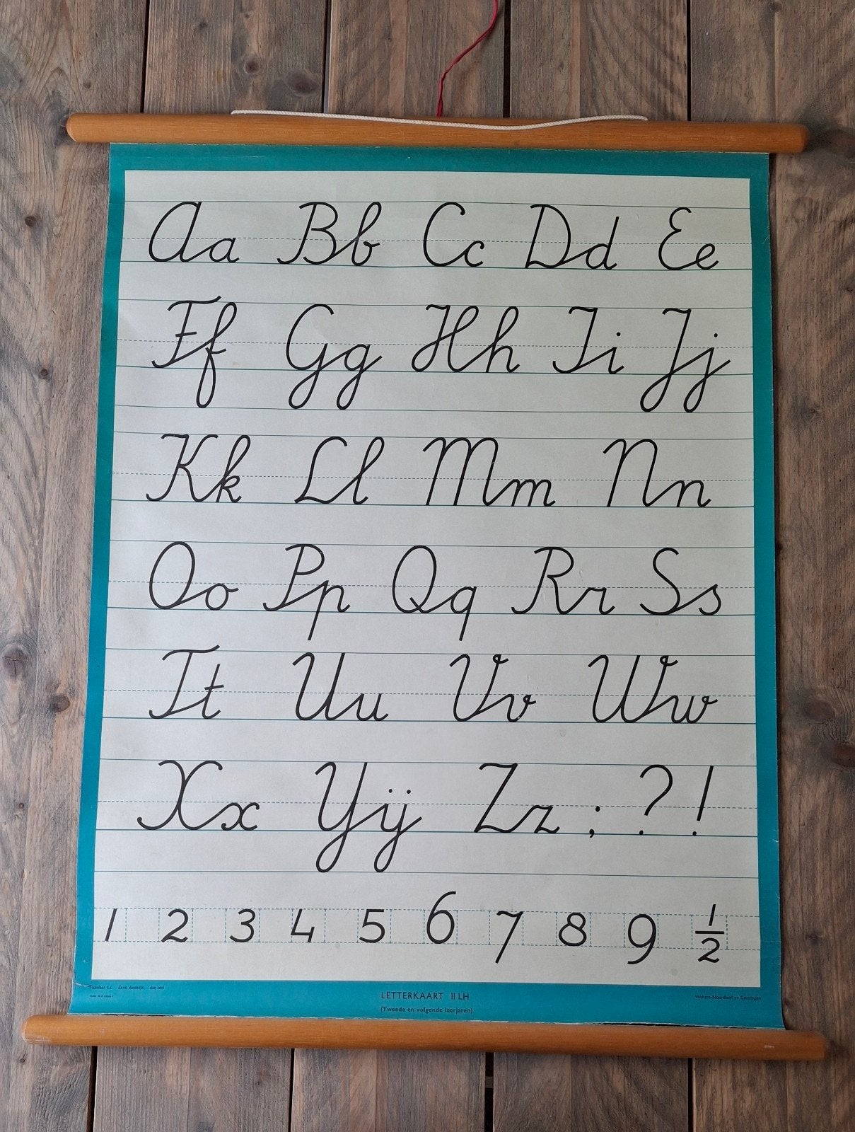 Vintage Letterkaart Wolters-Noordhoff Groningen, Ophalen