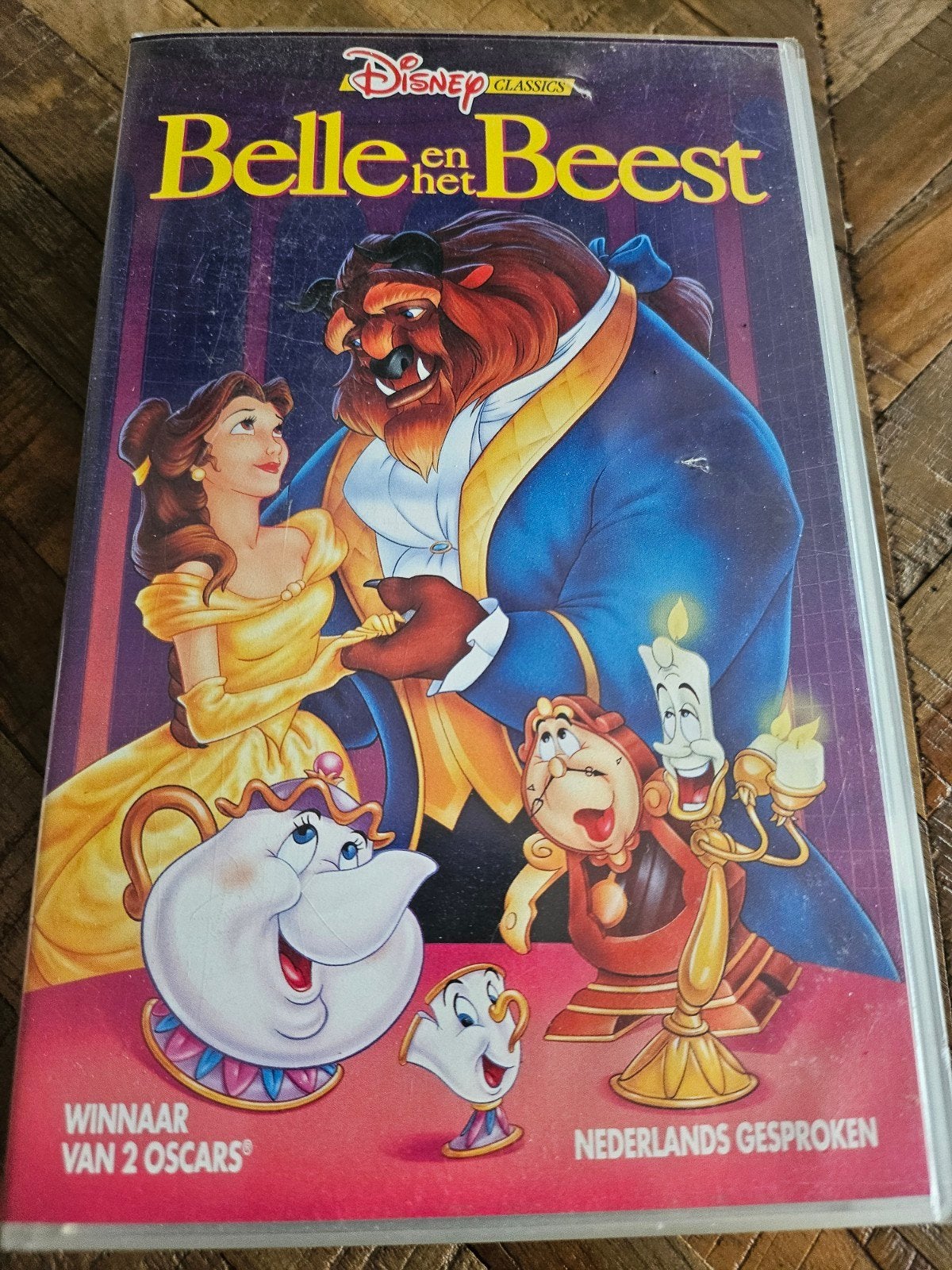 Disney Classics: Belle en het Beest VHS - NL Gesproke, Ophalen of Verzenden, Zo goed als nieuw, Kinderfilm