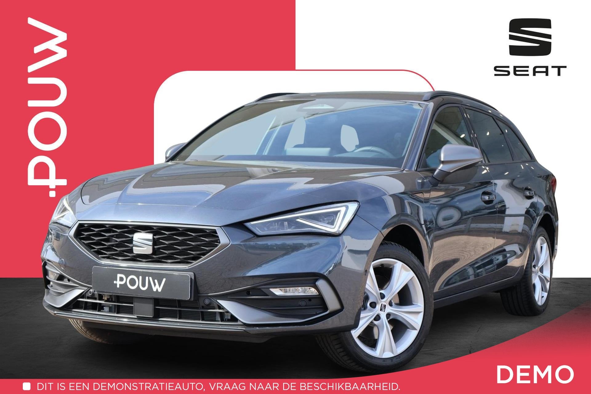 SEAT Leon Sportstourer 1.5 TSI e-Hybrid 204pk FR Business |, Auto's, 12 maanden, Stof, 4 cilinders, 26 kWh
