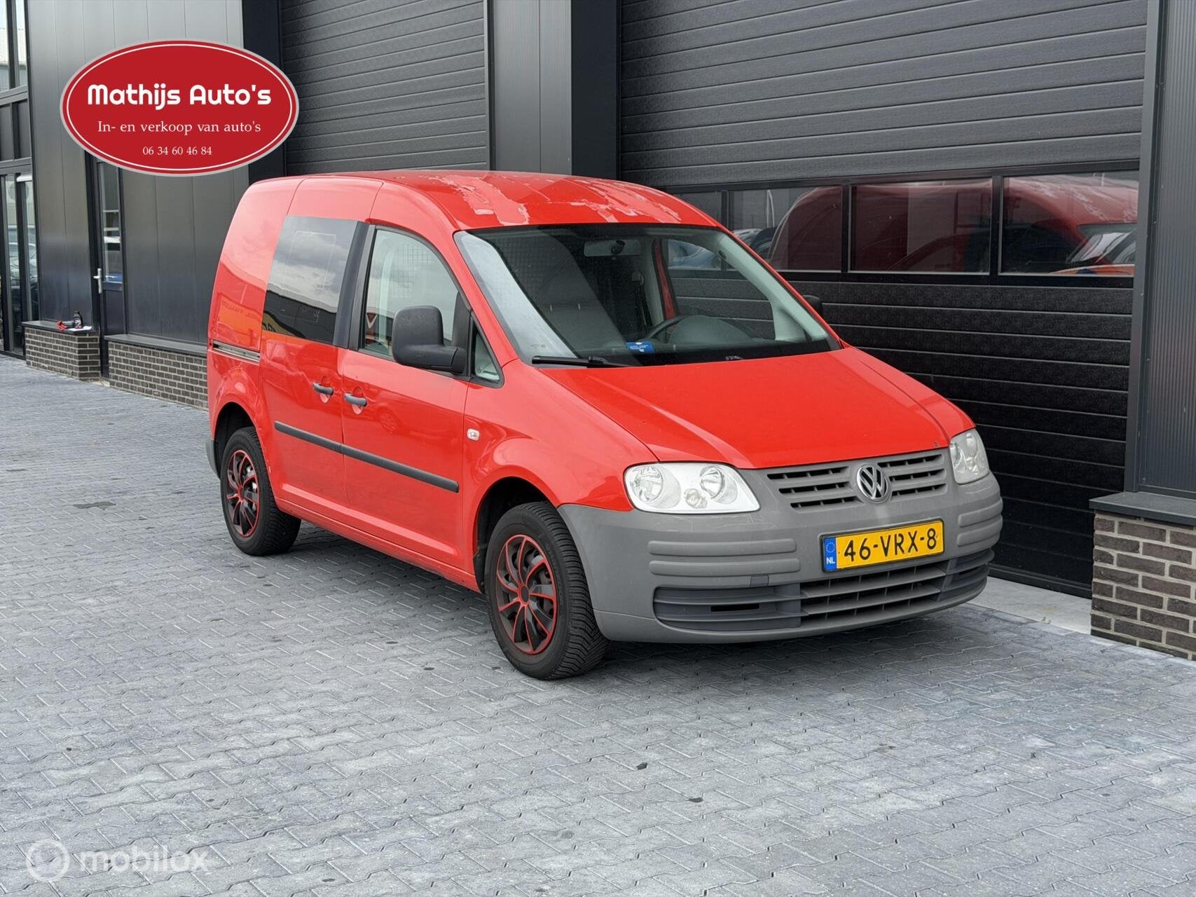 Volkswagen Caddy Bestel 2.0 SDI Nieuwe APK!, Auto's, Voorwielaandrijving, 4 cilinders, Volkswagen, Traction-control