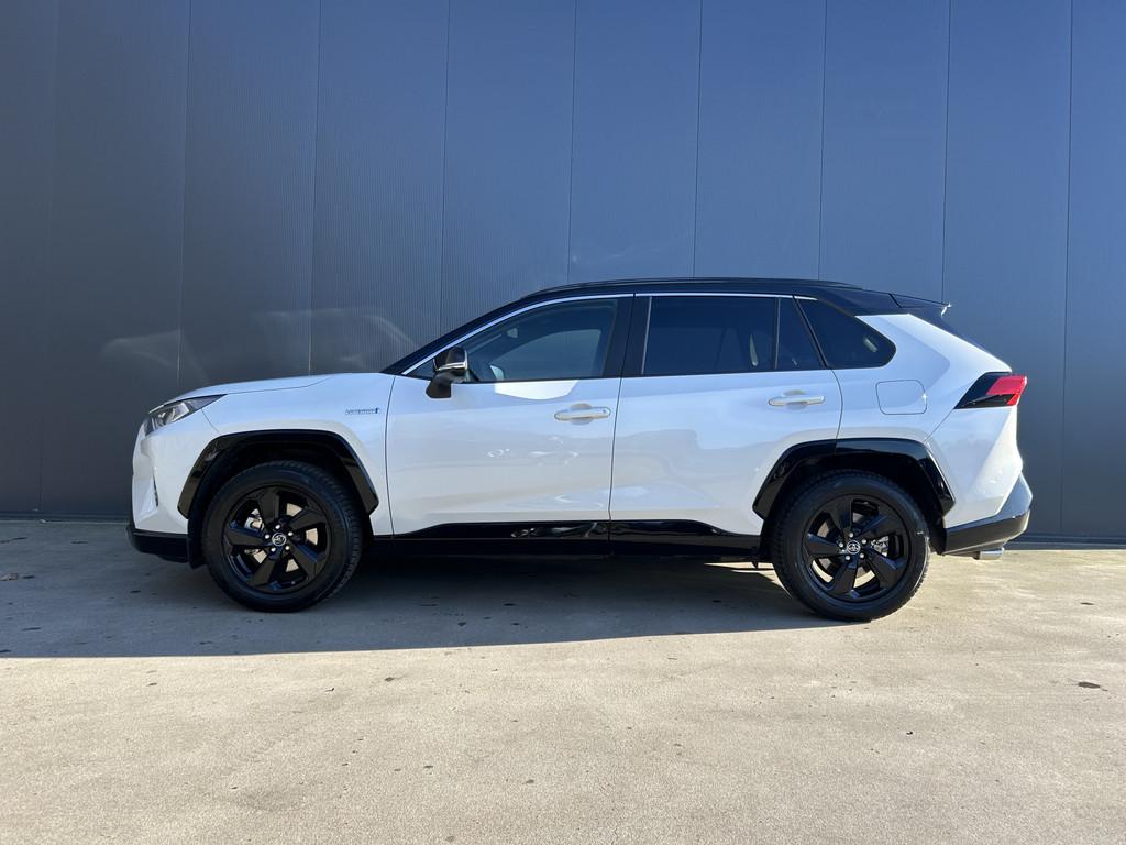 Toyota RAV4 2.5 Hybrid AWD Bi-Tone LEER CAMERA ADAPT CRUISE, Automaat, Automatische klimaatregeling, 4 cilinders, 2487 cc