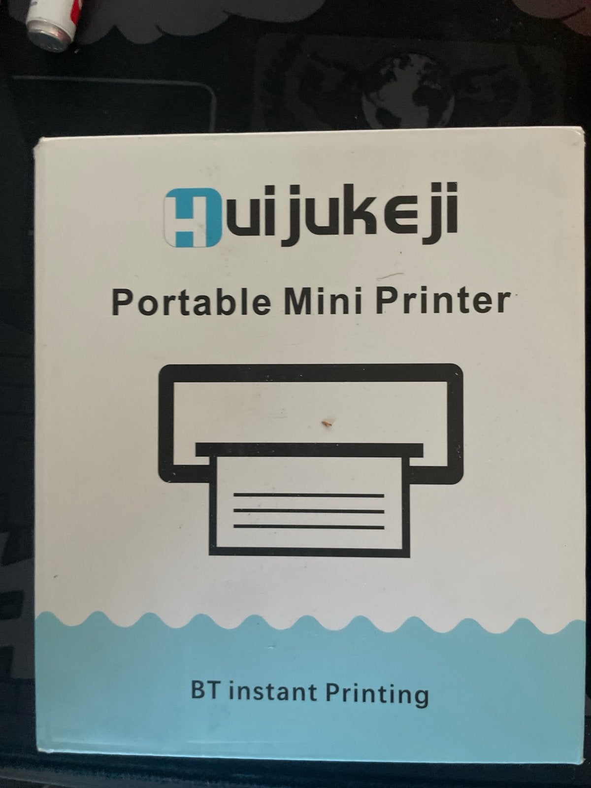 HuiJukeJi Draagbare Mini Printer - BT Instant Printing, Zwart-en-wit printen, Printer, Nieuw, Ophalen of Verzenden