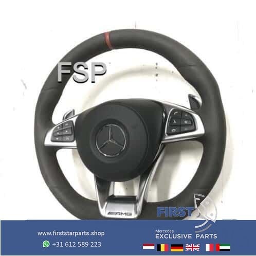 AMG Performance stuur Origineel Mercedes A C CLA E 43 45 63, Auto-onderdelen, Gebruikt, -, Ophalen of Verzenden, -